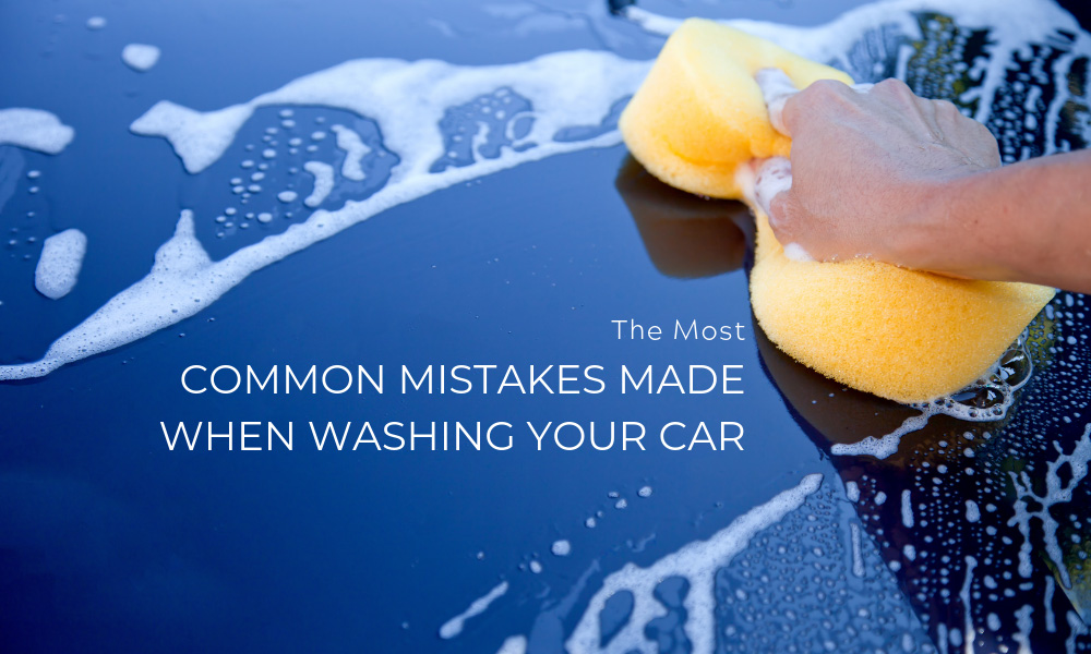 The Most Common Mistakes Made When Washing Your Car